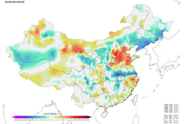 大范围降温形势确定倒春寒要来？ 倒春寒一般发生在几月