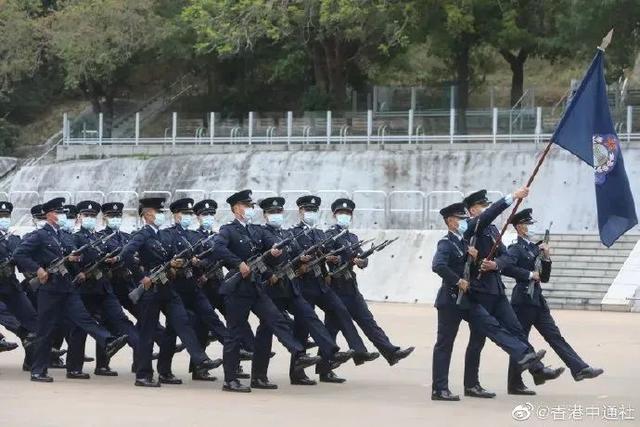 香港警队，七一全面转用解放军队列！