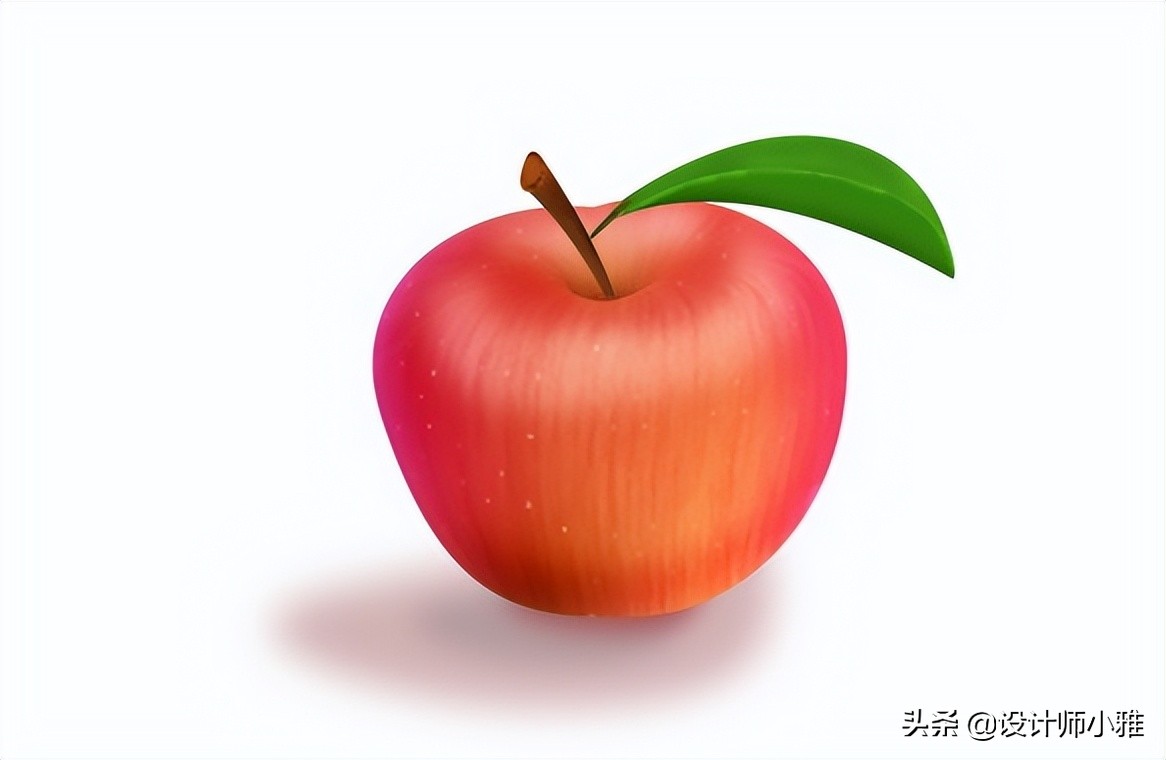 PS利用Photoshop鼠绘一个APPLE的教程