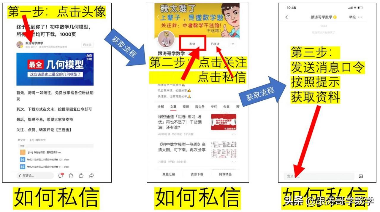 一文说透，初中数学系统梳理，模型+知识点「大全」可下载