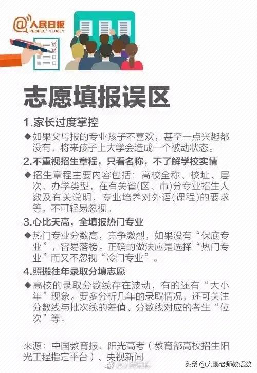 一份高考志愿填报指南，解决考生和家长困惑的各种问题