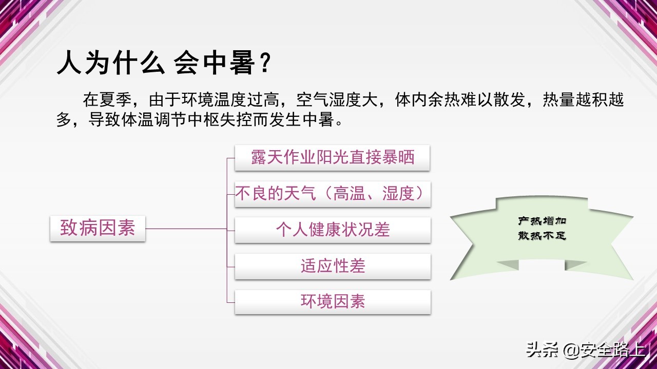 防暑降温知识及培训