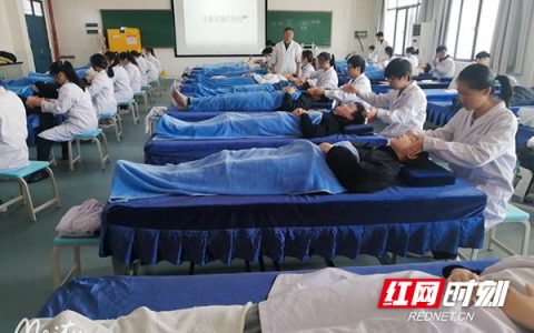 湖南中医药高等专科学校康复保健系，湖南省针灸推拿大专学校