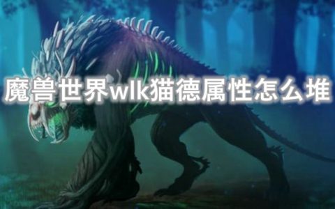 魔兽世界9.0猫德属性优先级(魔兽世界怀旧服猫德装备选择)