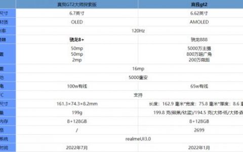 真我GT和大师探索版哪个好(真我gt跟大师探索版哪个好)