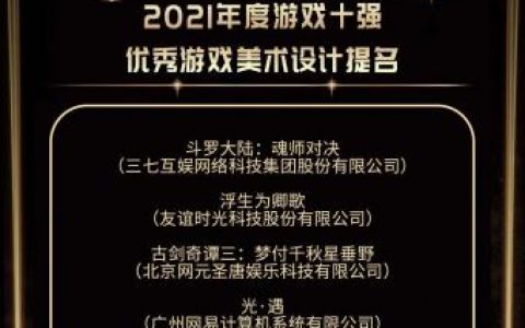 2020年度最佳游戏 原神，2020年度游戏原神