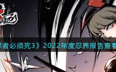 忍者必须死2021年更新(忍者必须死3 2020年)