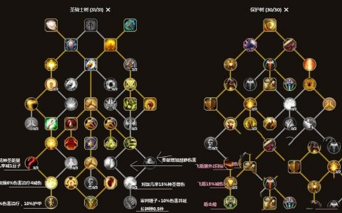 魔兽世界9.0圣骑士天赋加点(魔兽世界9.1圣骑士天赋加点)