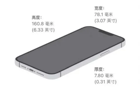 苹果14plus重量尺寸分享