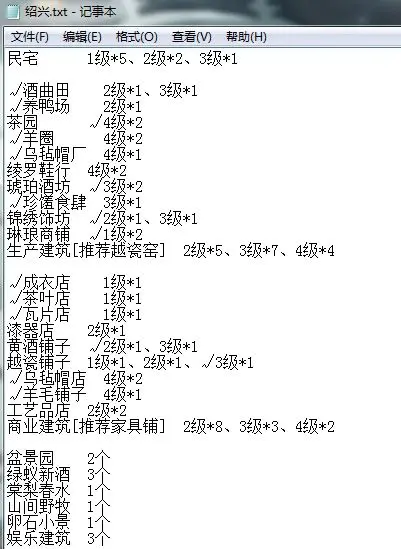 《江南百景图》绍兴全图地块激活方式