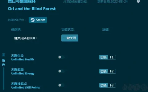 奥日与黑暗森林全能修改器