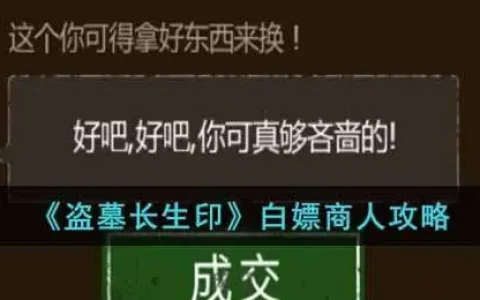 长生劫盗墓长生印攻略，盗墓长生印攻略 第一章