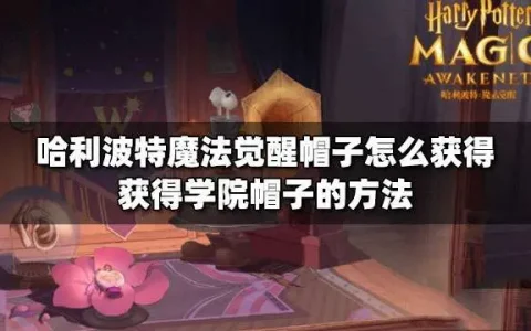 哈利波特魔法觉醒怎么 获得 魔杖，哈利波特魔法学院帽子怎么获得